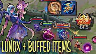 LUNOX IS GETTING STRONGER NOW !! HOW TO PLAY LUNOX | HOW TO USE LUNOX | LUNOX EPIC SKIN - MLBB LUNOX