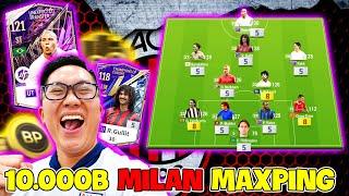 I Love Cầm 10.000 Tỷ Xây Dựng Siêu Đội Hình AC Milan KHỦNG NHẤT FCO Với: Gullit CU +5 & Rô Béo UT +5