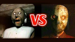 Granny VS Psychopath Hunt | Horror Gameplay Comparison ( Android - IOS )