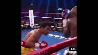 Floyd Mayweather Vs Manny Pacquiao | Pacquiao best moment in the fight