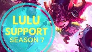 Perfect No Deaths Lulu Support Season 7 League of Legends