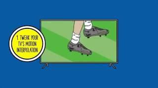 What are the best TV settings to watch football?