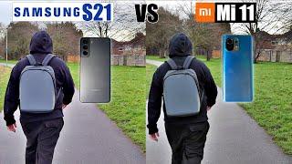 Xiaomi Mi 11 vs Samsung S21 - Camera Comparison - Which one is better?