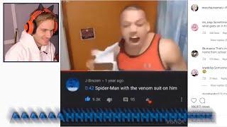 PewDiePie reacting to Tyler1 memes