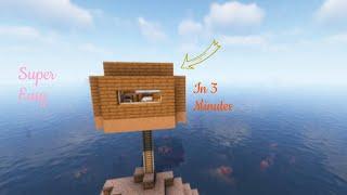 How To Make A Super Easy Minecraft Starter House In 3 Minutes