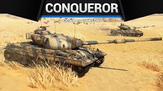 ЛАЗЕРГАН Conqueror в War Thunder