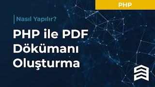 How to generate PDF documents with PHP