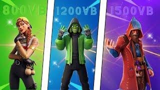 ЛУЧШИЕ СКИНЫ ЗА 800/1200/1500 ВБАКСОВ В 2024 ГОДУ! В ФОРТНАЙТ!!!FORTNITE!