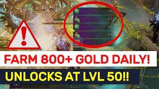 How To Farm 800+ GOLD DAILY! This Is A Must Do After Level 50!! | Lost Ark