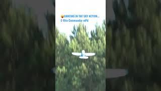 AWESOME CRAZY FLYING E-flite Commander mPd