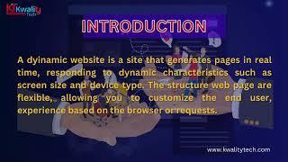 Dynamic website development