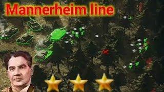 sudden strike 4 mannerheim line Soviet campaign 3 stars support doctrine