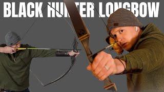 The Amazing Black, Hunter Longbow.      (Archery Longbow Review)