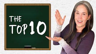 English Words – The Top 10 – Pronunciation Guide – Learn English (American English)