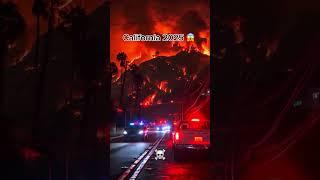 California before vs after wildfire #Shorts #News