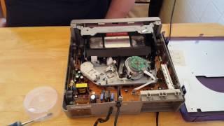 How to Clean And remove mold from VHS tapes Using A spare VCR