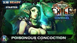 Path Of Exile 3.18: POISONOUS CONCOCTION PATHFINDER - POE SENTINEL - POE BUILDS