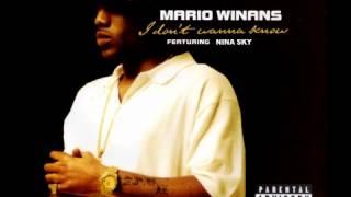 Mario Winans Ft Nina Sky - I don't wanna know Mash up Remix