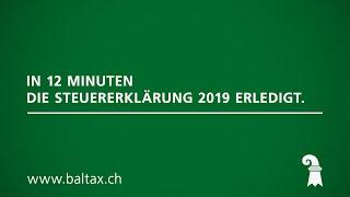 BalTax – In 12 Minuten die Steuererklärung 2019 erledigt.