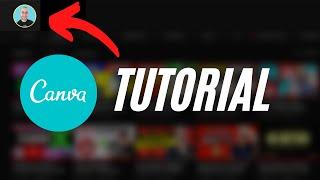 Create YouTube Profile Picture In Canva (Fast Tutorial)