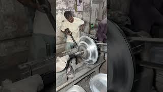 production of Stainless Steel big Bowl || Making Utensils #diy #bowl #steel