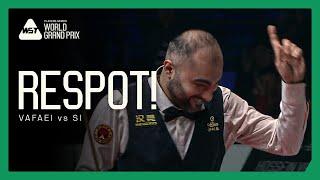 RESPOT DRAMA FROM FLUKE! | Hossein Vafaei vs Si Jiahui | World Grand Prix 2025