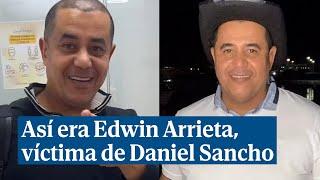 Edwin Arrieta, víctima de Daniel Sancho: de familia humilde y un héroe para sus vecinos