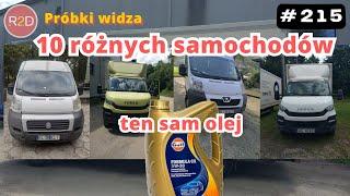 Ten sam olej w 10 różnych samochodach. Różnice, podobieństwa, Iveco, Fiat Ducato, Boxer, Golf #215