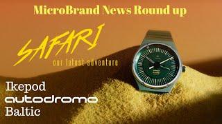 Ikepod - Autodromo - Baltic - MicroBrand New Releases 2020 - Micorbrand round up ep1