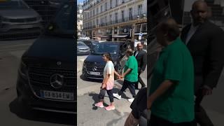 Mukesh Ambani Along With His Daughter Isha Ambani At Paris , Paris Olympics 2024 #shorts #fashion