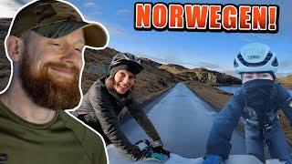 WINTER-BIKEPACKING durch NORWEGEN! - Rijke auf Tour mit Sabrina Outdoor | Fritz Meinecke reagiert