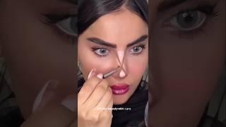 European Girl Nose Contour Hack Try #contourmakeup #makeuptips #makeuptutorial #viralhacks #hack