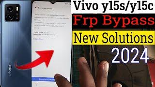 Vivo Y15s Frp Bypass Android 12/13 New Update 2024 | Vivo Y15s (V2120) Google Account Unlock