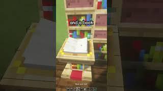 MINECRAFT HOUSE BOOKSHELF