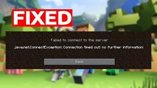 Fix Minecraft Connection Timed Out | No Further Information TLauncher | How To