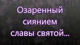 Озаренный сиянием славы святой/// на Вербное