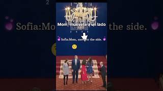 🫤standing Argument infnta Sofia and mother Letizia, royal family of Spain#leonor#sofia#felip