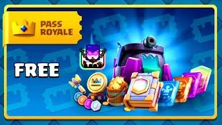 How To Get Clash Royale PASS ROYALE *FREE* With Google Play 