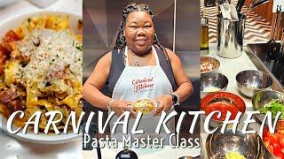 Carnival Kitchen, Pasta Making Class on Carnival Celebration | Food | Fork n Fly