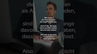 Du veränderst dich nicht zum Schlechten, wenn du deine Grenzen klarer setzt
