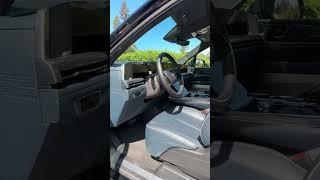 2025 Cadillac Escalade IQ with Harbor Blue interior #cadillac #escaladeiq #luxurysuv #shorts