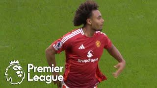 Joshua Zirkzee tucks away Manchester United's fourth against Everton | Premier League | NBC Sports