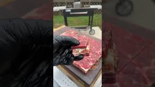 Steak and Bacon Skewers | Over The Fire Cooking by Derek Wolf