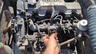 Toyota 2c engine starting problem solution - 2c engine