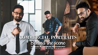 Commercial Portraits Behind the scene | Sinhala Pradeepa Somasiri