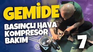 Hope Man 135m3 Basınçlı Hava Kompresör Bakım | Part 7