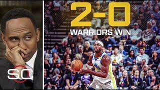 ESPN reacts to Buddy Hield makes NBA history in Warriors DESTROY Jazz 127-86