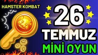 Hamster Kombat Mini Oyun Anahtar 26 Temmuz Game !