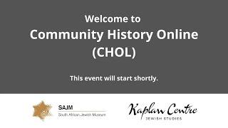 Community History Online (CHOL) Session 2 (4.8.2021)