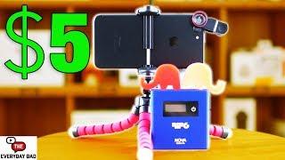 Best Budget Cell Phone Accessories!  Under $5 Amazon challenge!  Reviewing the Cheapest